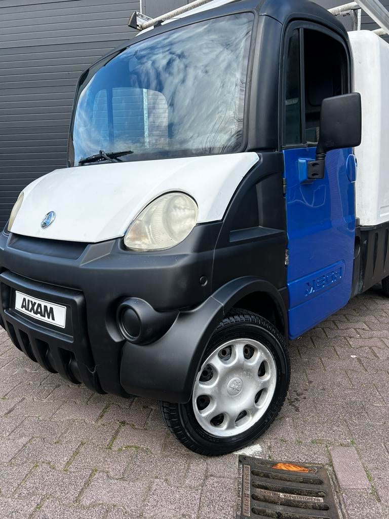 Aixam mega | D Truck | Imperiaal | Grote laadruimte | 45KM |, Gebruikt, VDSminicars, 16 km/u of meer, 46 km of meer