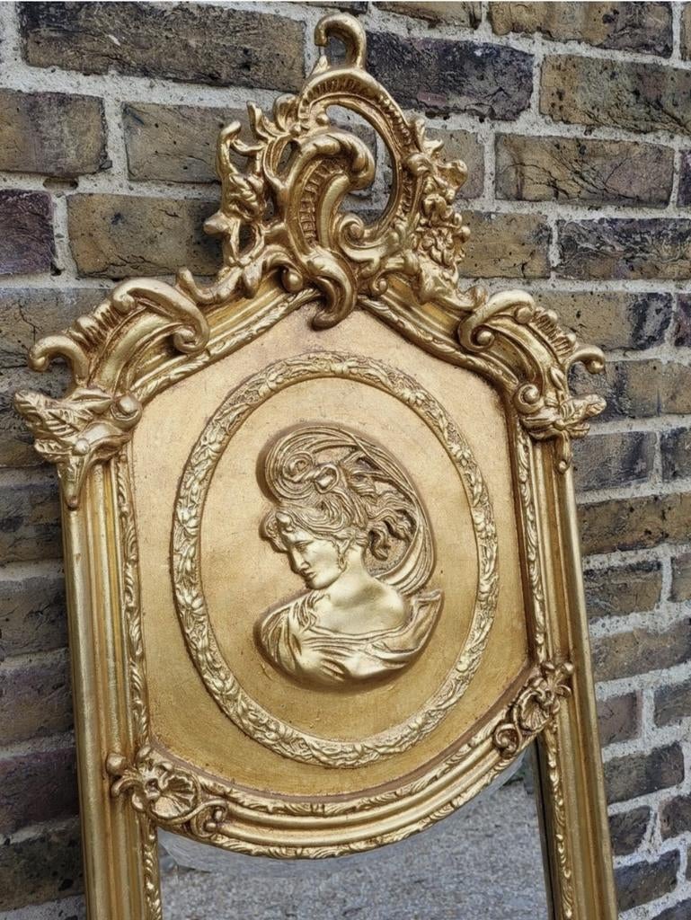 Set Elegante passpiegels met een gedetailleerd amulet, Ophalen, Minder dan 50 cm, Nieuw, Minder dan 100 cm