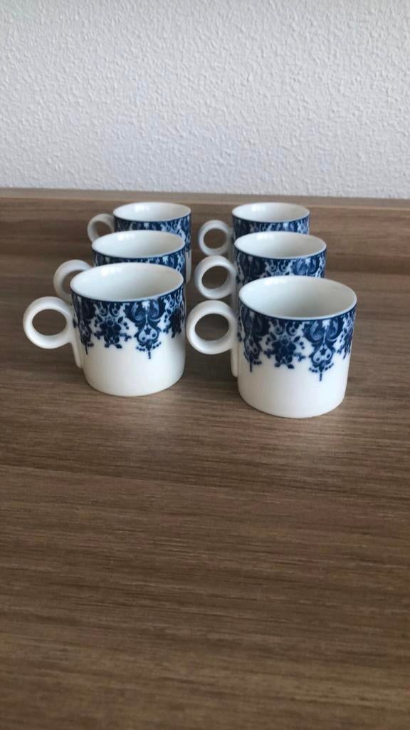 KLM Marcel Wanders Espressokopjes - Set van 6 (Nieuw), Nieuw, Ophalen of Verzenden, Overige stijlen, Kop(pen) en/of Schotel(s)