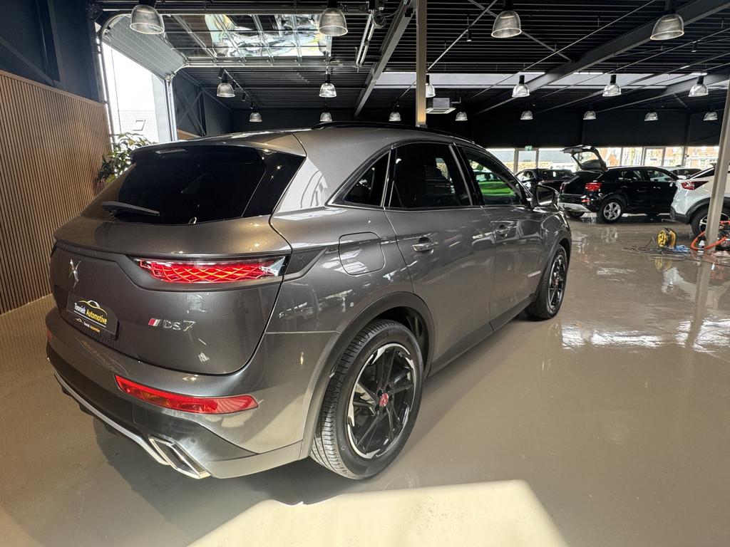 DS 7 E-Tense 300 4x4 Performance Line Navigatie Panorama Lmv, Auto's, DS, Automaat, 77 km/l, Gebruikt, Zwart