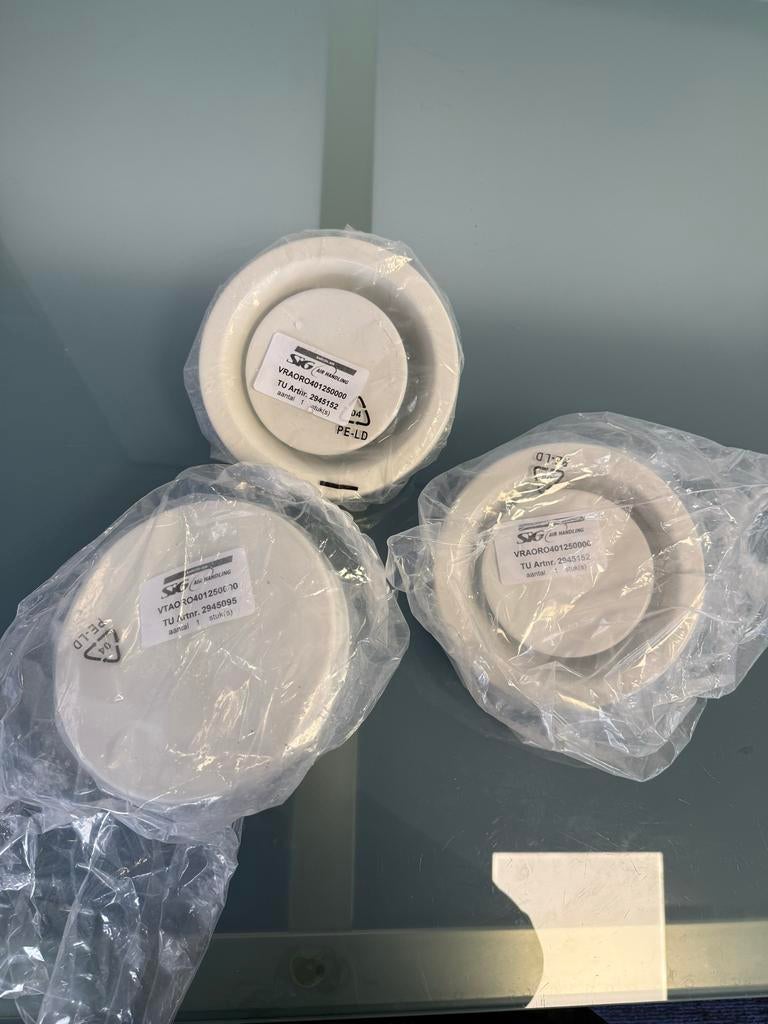 Nieuwe S&G Barcol-Air ventilatie roosters diverse maten, Ophalen, Nieuw, Ventilator