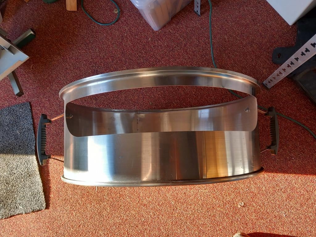 Pizzaring/Pizza Oven BBQ 56,5cm, Ophalen, Gebruikt