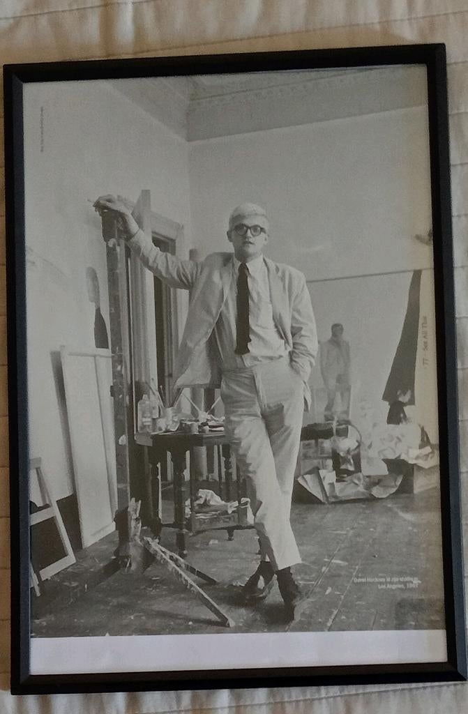 David Hockney atelier print, Ophalen of Verzenden, 1980 tot heden, Tijdschrift