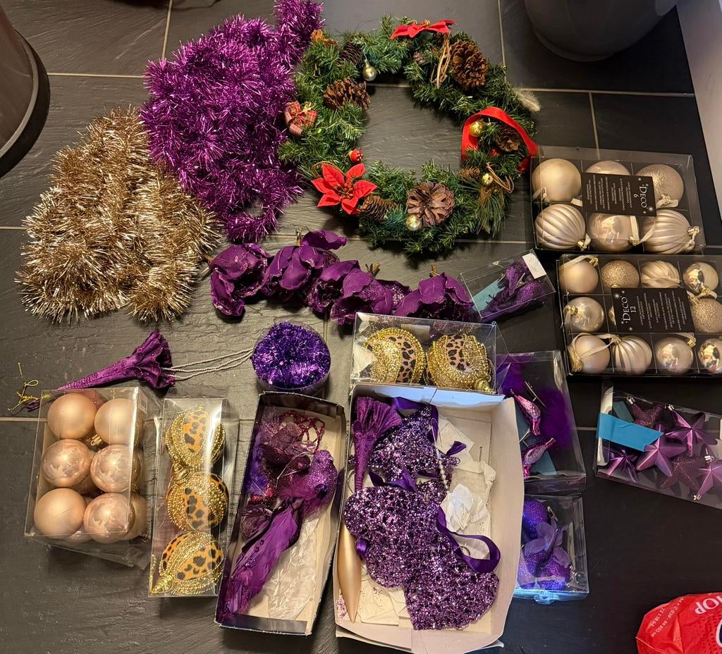 Kerstballen, Diversen, Kerst, Ophalen of Verzenden, Zo goed als nieuw