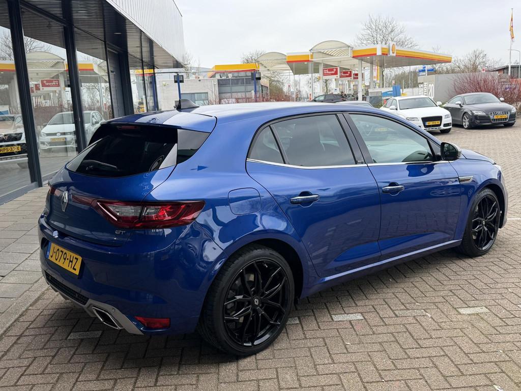 Renault Mégane 1.6 TCe GT - AUTOMAAAT| BOSE | ACHTERUIT RIJ, Auto's, Gebruikt, 4 cilinders, Blauw, 1650 kg