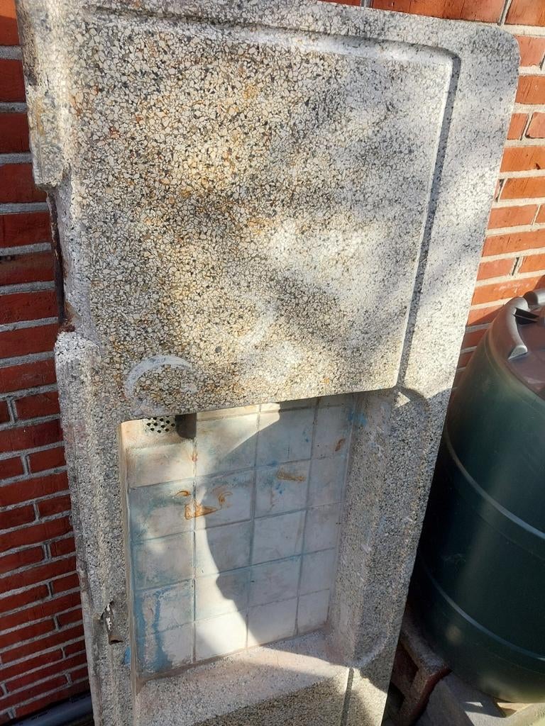 Granieten aanrechtblad met opknapwerk, Ophalen of Verzenden