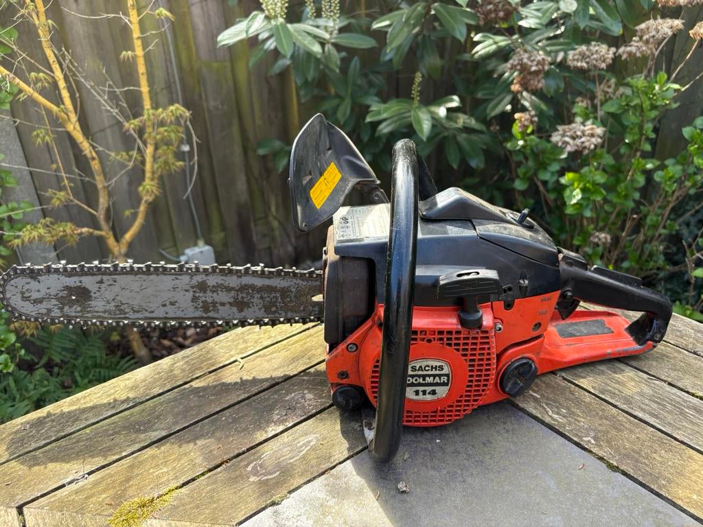 Sachs-Dolmar 114 kettingzaag, Ophalen of Verzenden, Gebruikt
