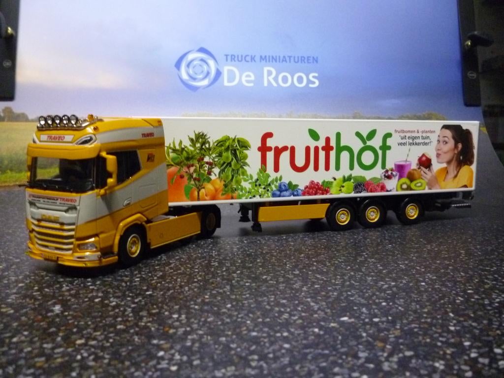 WSI DAF XG+ Traveo, Hobby en Vrije tijd, Modelauto's | 1:50, Ophalen of Verzenden, Nieuw, Bus of Vrachtwagen, Wsi