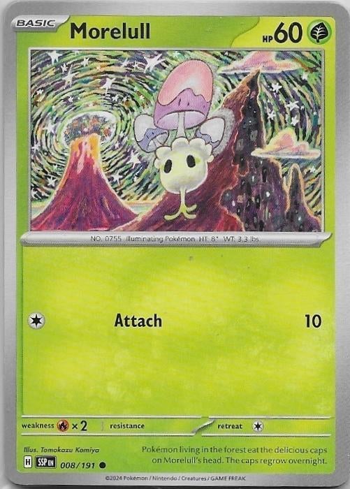 Surging Sparks,  Morelull [common] 8/191, Verzenden, Nieuw, Losse kaart
