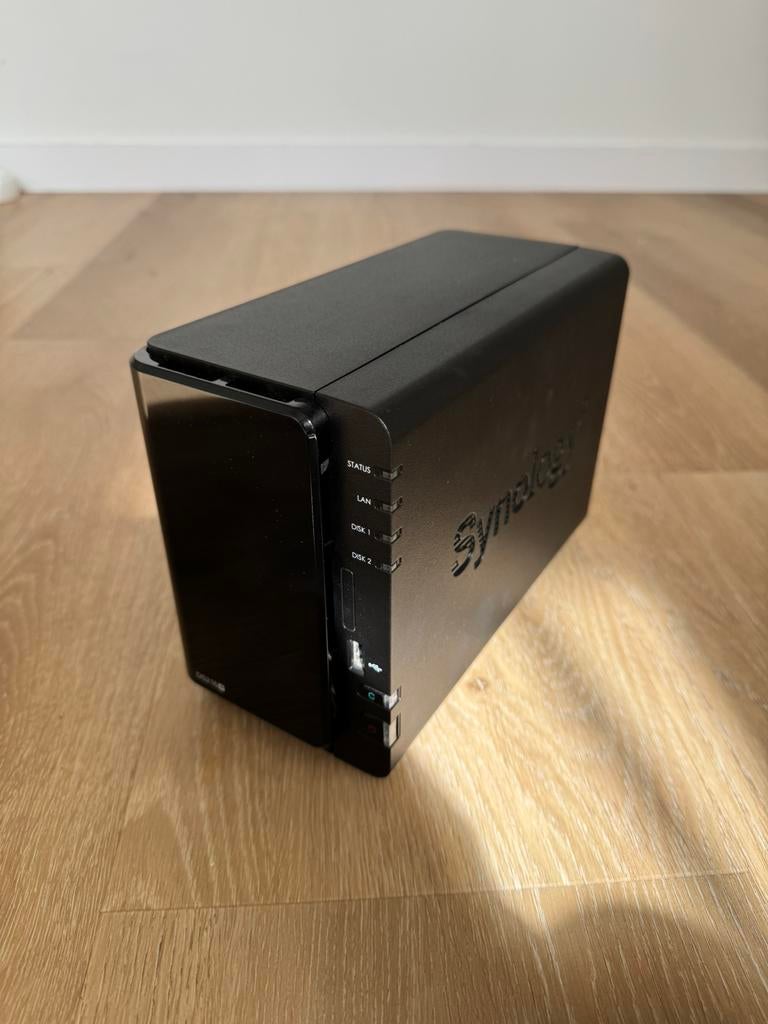 Synology NAS DS216+ met 3TB HDD, Ophalen of Verzenden, Zo goed als nieuw