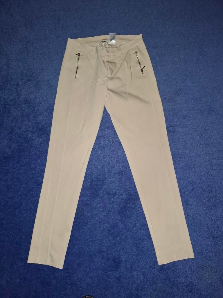 Zizo Travelstof Broek Beige - Maat 40 - Nieuwstaat, Beige, Ophalen of Verzenden, Zo goed als nieuw, Lang