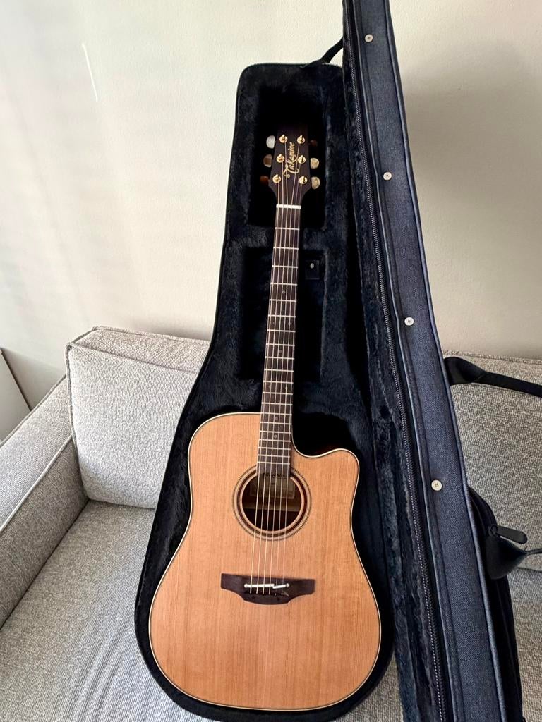 Takamine P3DC Japan, Ophalen, Zo goed als nieuw, Western- of Steelstringgitaar