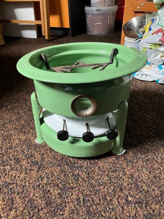 Petroleum kooktoestel, Ophalen