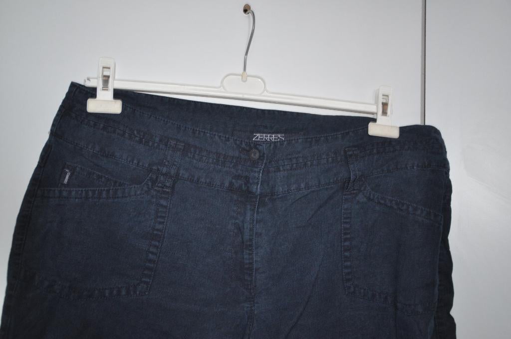 ABC89 broek blauw maat 48 Zerres, Ophalen of Verzenden, Zo goed als nieuw, Blauw, Broek of Spijkerbroek