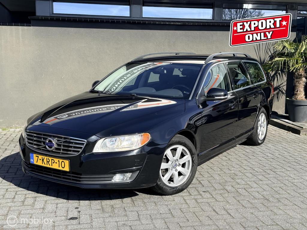 Volvo V70 1.6 D2 Kinetic / Nette auto / Export only, 4 cilinders, Zwart, Diesel, Te koop