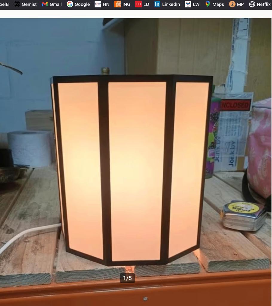 Vintage Metalarte Spain wandlamp, Ophalen, Gebruikt, ., .