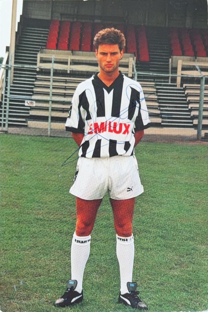 Spelerskaart Guino Weber - Heracles Almelo - seizoen 1989/90, Verzenden, Zo goed als nieuw, F.C. Twente, Spelerskaart