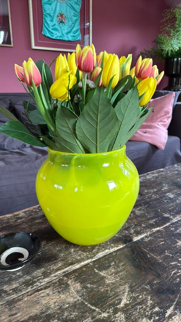 Mooie vaas van Des Pots, Ophalen, Overige kleuren, Aardewerk of Porselein, Zo goed als nieuw