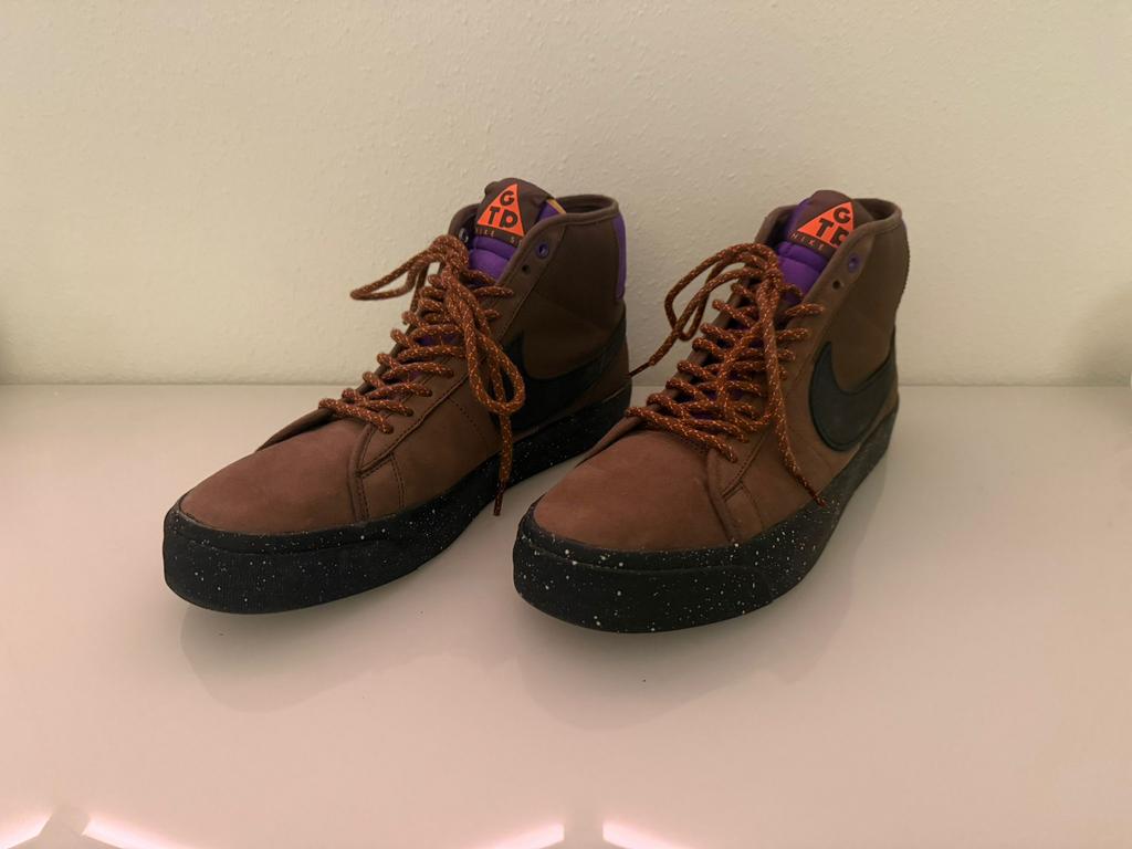 Nike Men's SB Zoom Blazer Mid Pro DC0615 200 (maat 45.5), Ophalen of Verzenden, Zo goed als nieuw