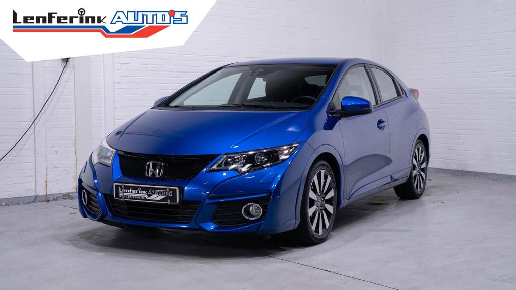 Honda Civic 1.4 Elegance Business Edition navigatie lmv 17", Voorwielaandrijving, Euro 5, Stof, Gebruikt