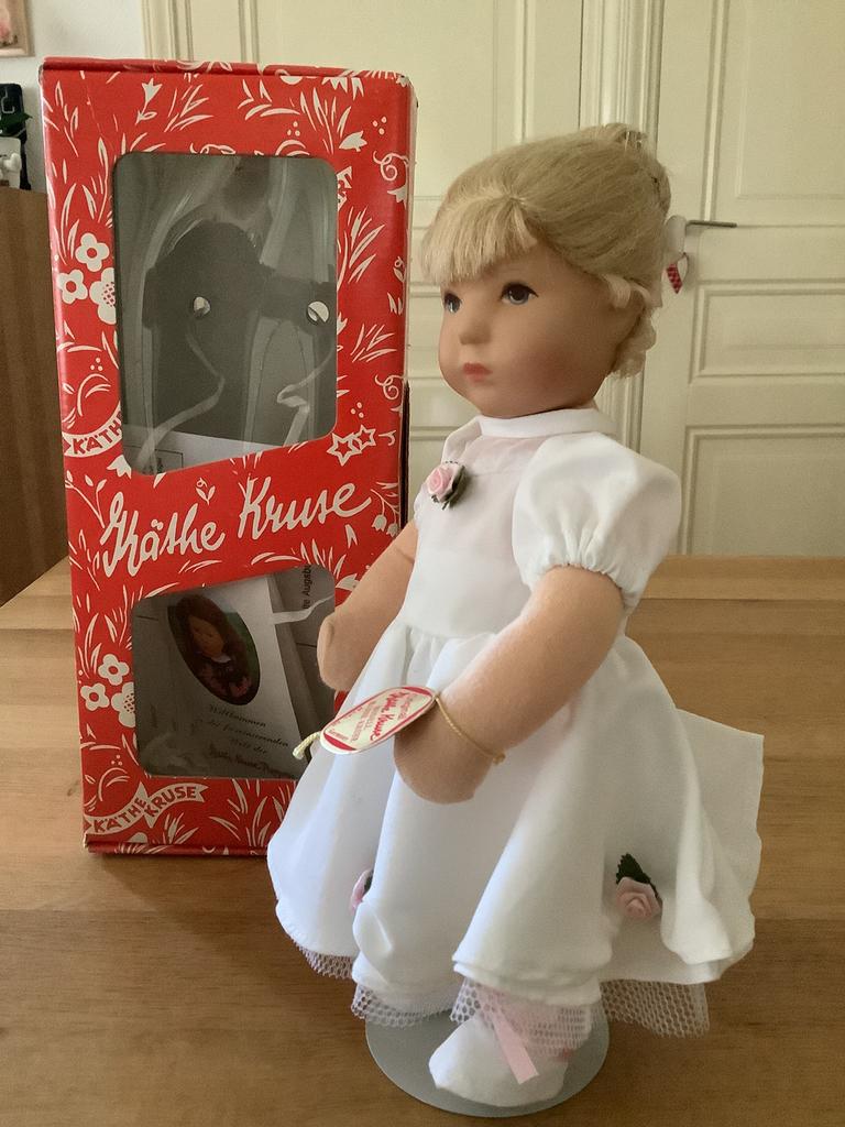 Kathe Kruse  Chalottchen 25 cm., Ophalen of Verzenden, Zo goed als nieuw, Pop