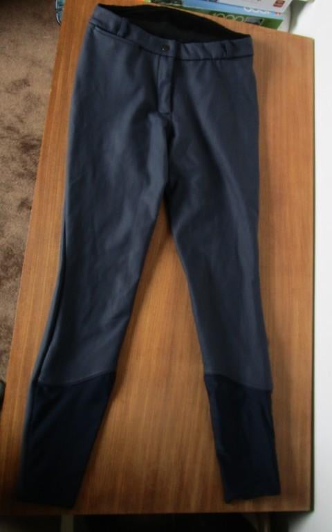 Nr.163: Paardrijbroek dames regenbroek maat M gecoat Decathl, Overige soorten, Ophalen of Verzenden, Zo goed als nieuw, Dames