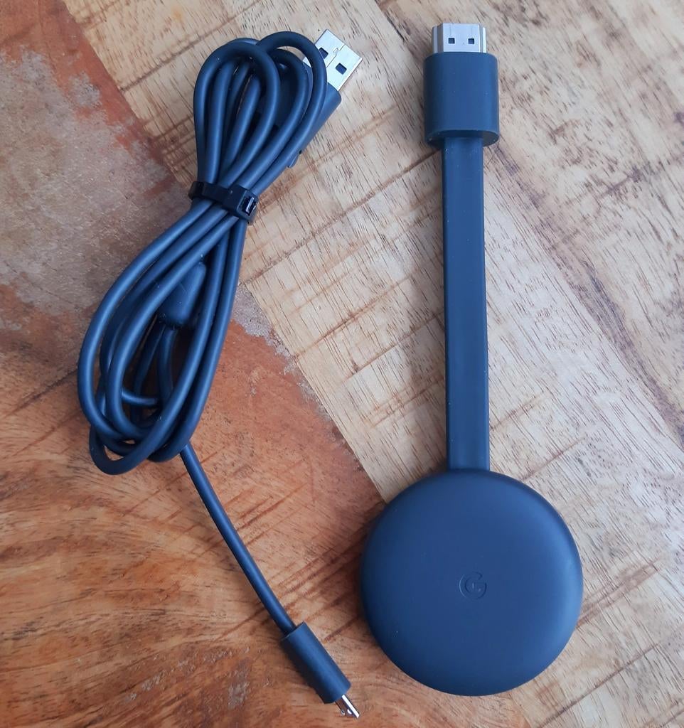 Google Chromecast 3rd Generation, Ophalen of Verzenden, Zo goed als nieuw