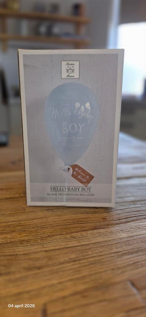 Riviera Maison glazen decoratie ballon, Ophalen of Verzenden, Wanddecoratie