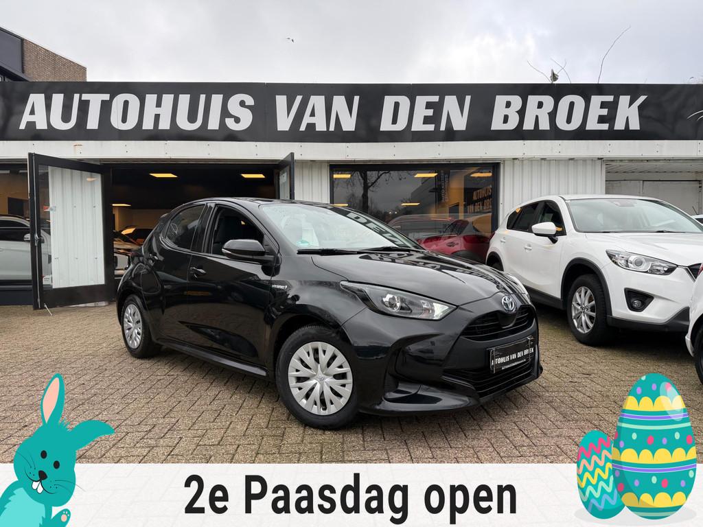 Toyota Yaris 1.5 Hybrid Active|Navi|Cruise|Carplay|Camera|AC, Gebruikt, USB, 450 kg, Zwart