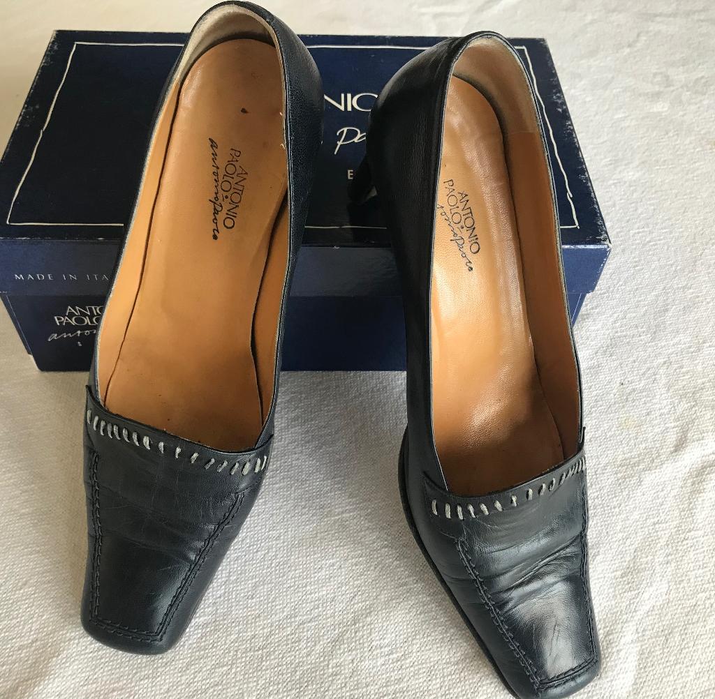 Antonio Paolo schoenen maat 37,5, Kleding | Dames, Schoenen, Pumps, Blauw, Ophalen of Verzenden, Zo goed als nieuw