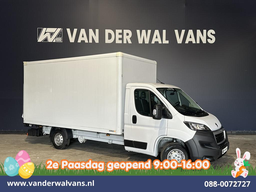 Peugeot Boxer 2.2 BlueHDi 141pk Bakwagen 435cm Lang Laadklep, Auto's, Bestelauto's, Voorwielaandrijving, Start-stop-systeem, Stof