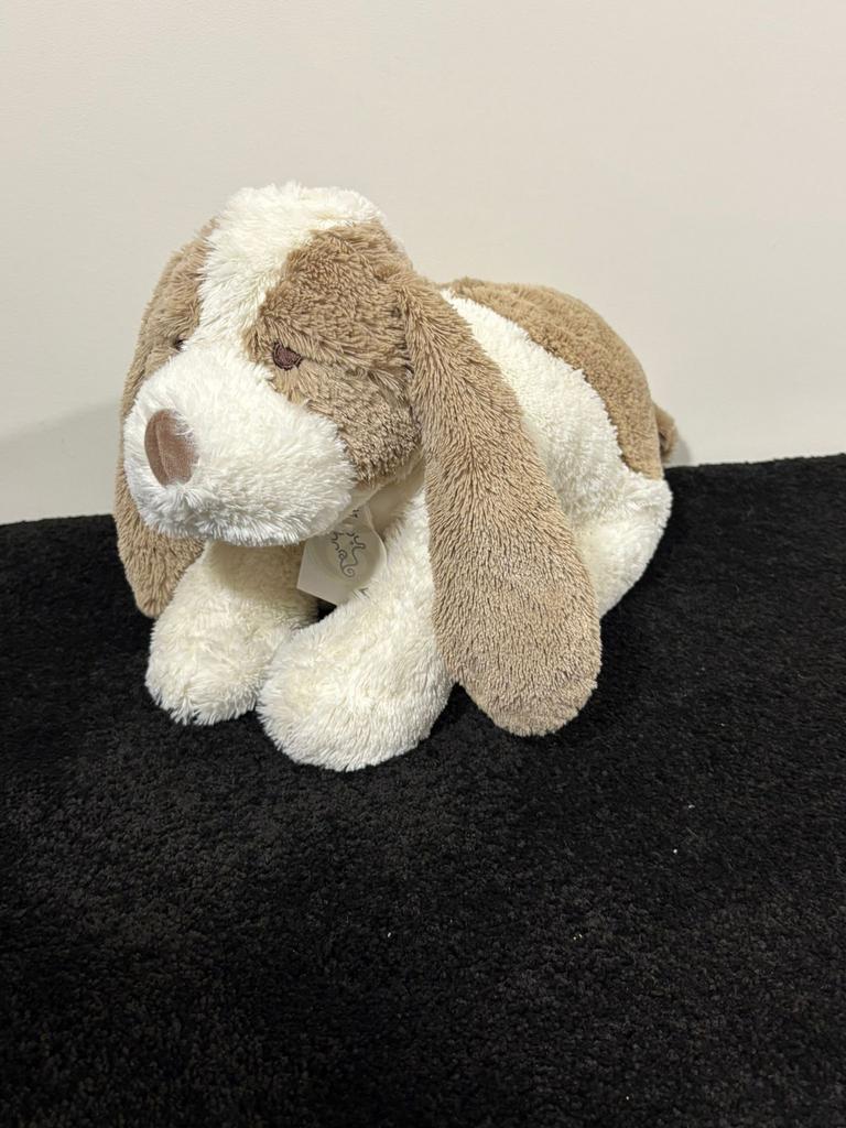 Happy Horse knuffelhond bruin/wit, Happy Horse, Middelgroot (20 tot 80 cm), Bruin, Hond