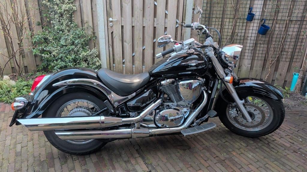 Originele uitlaat Suzuki Intruder 800 - Gebruikt, Ophalen of Verzenden, Gebruikt