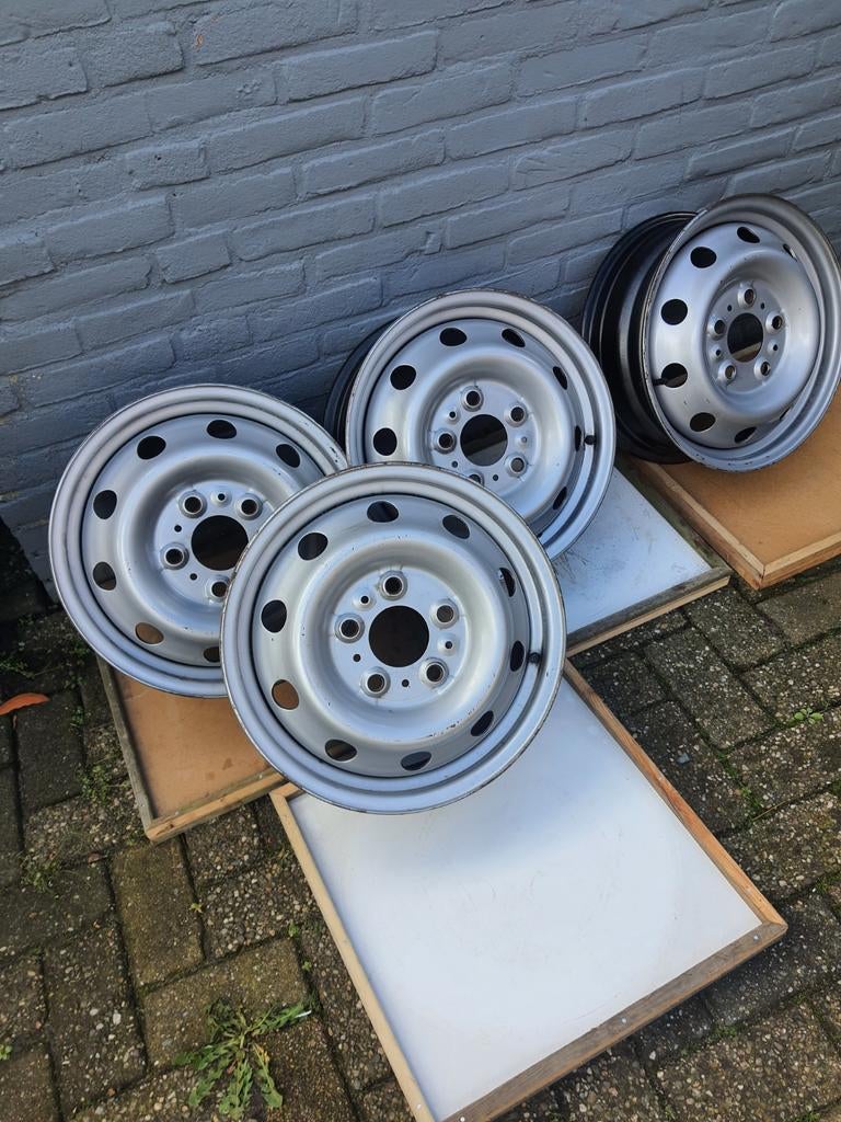 Stalen velgen voor fiat ducato, Ophalen, Velg(en), Zomerbanden, Bestelwagen