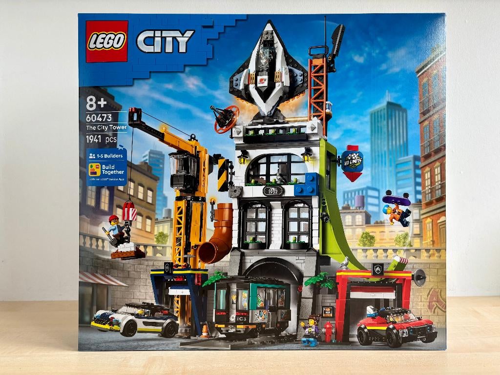 Lego City 60473 The City Tower Nieuw!, Kinderen en Baby's, Speelgoed | Duplo en Lego, Nieuw, Lego, Complete set, Ophalen of Verzenden
