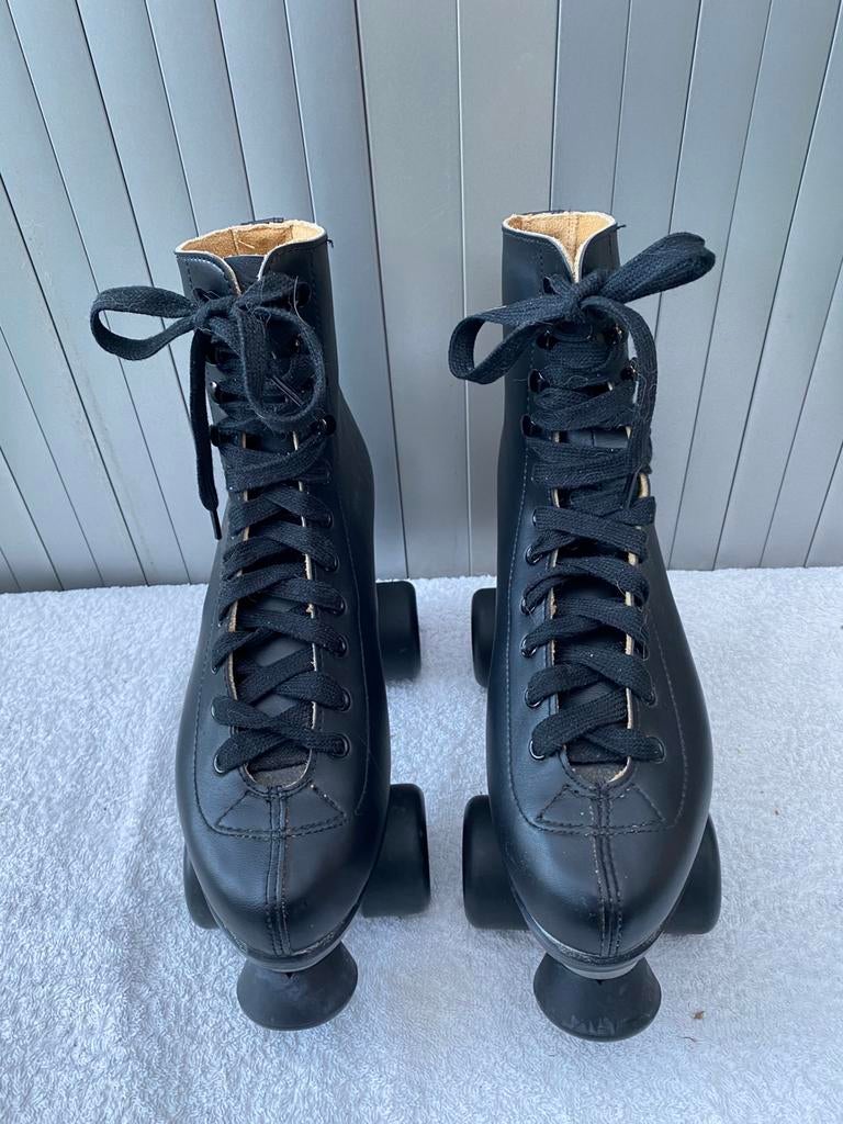 RSI starter rolschaatsen 38 zwart leer, Overige merken, Overige typen, Ophalen of Verzenden, Zo goed als nieuw