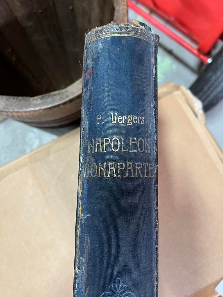 Oud boek over napoleon, Ophalen of Verzenden