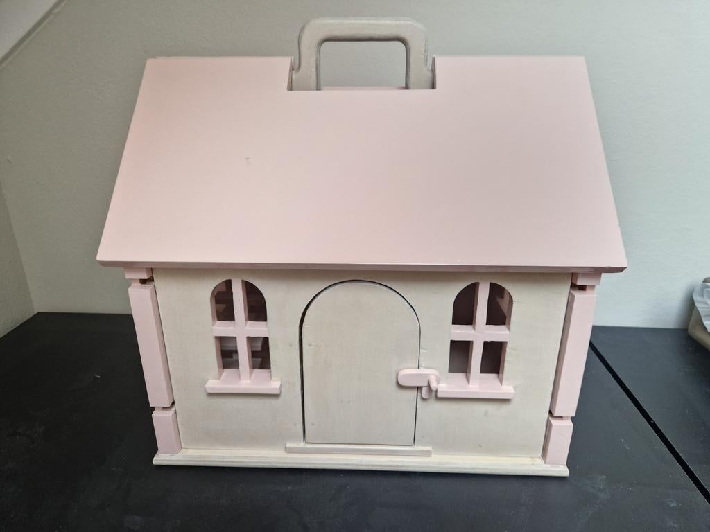 Handgemaakt poppenhuis, Ophalen, Gebruikt, Poppenhuis