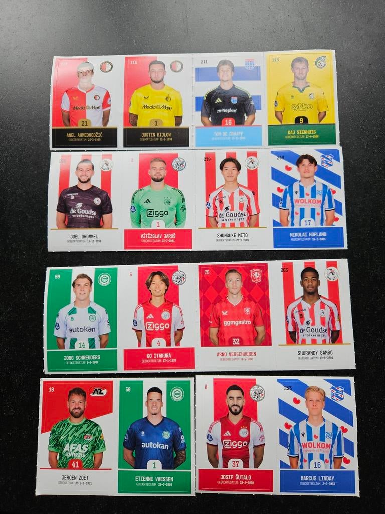 Voetbal plaatjes plus., Ophalen of Verzenden, Overige binnenlandse clubs, Poster, Plaatje of Sticker