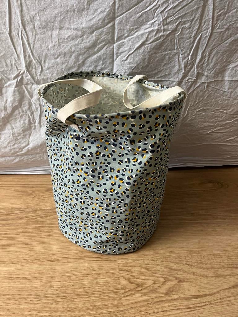 Opbergmand met print Hema, Ophalen, Overige materialen, Mand, Rond