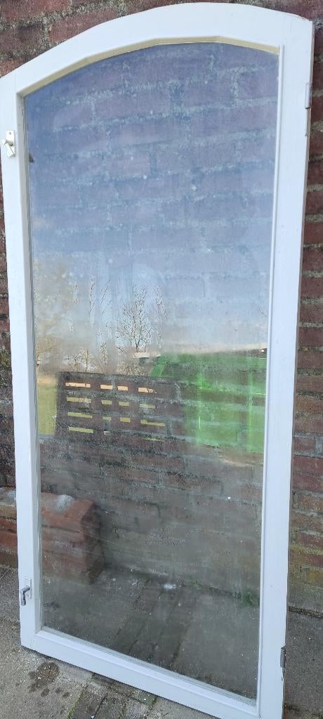 Toog deur/raam enkel glas, Ophalen, Gevelraam of Ruit, Gebruikt, 80 tot 120 cm