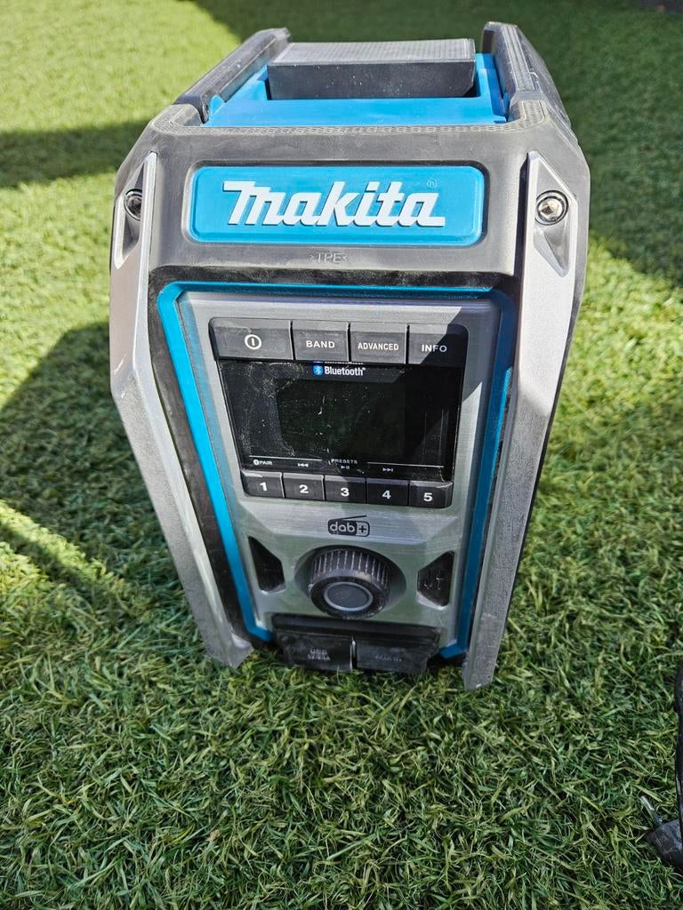 Makita bouwradio dmr 115 zgan, Ophalen of Verzenden, Zo goed als nieuw, Bouwradio