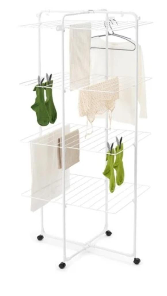 Brabantia wasrek hangon droogtoren wit 30L, Ophalen, Zo goed als nieuw, Wasrek