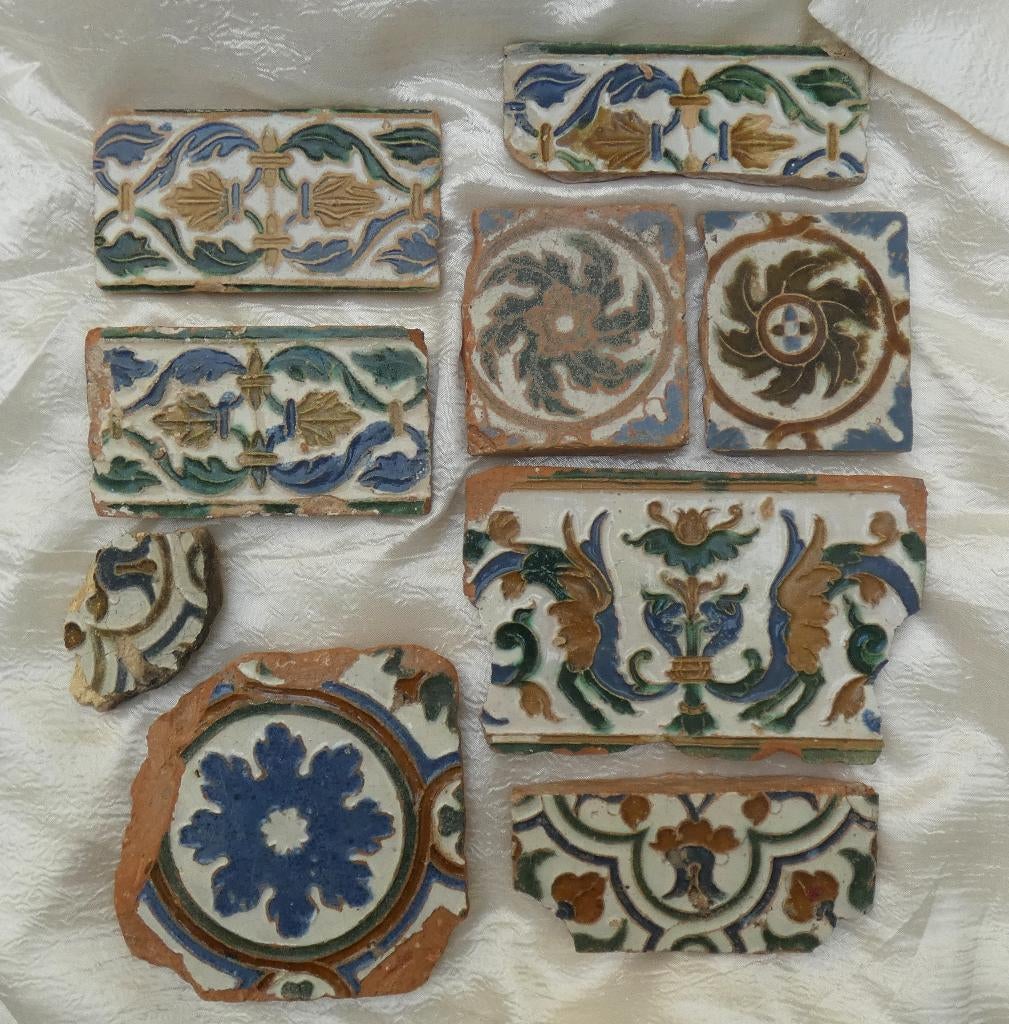 Spaanse tegels, 16e eeuw, Antiek en Kunst, Verzenden