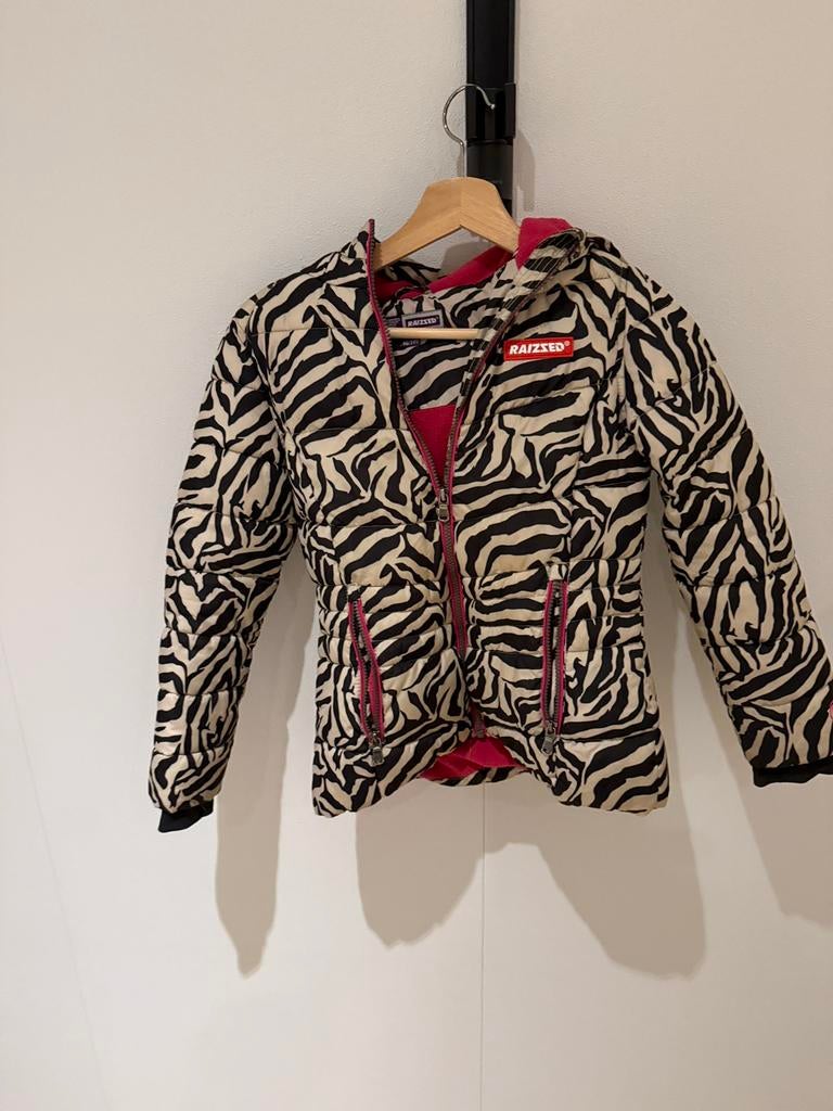 Raizzed winterjas maat 140, Ophalen of Verzenden, Zo goed als nieuw, Meisje, Jas