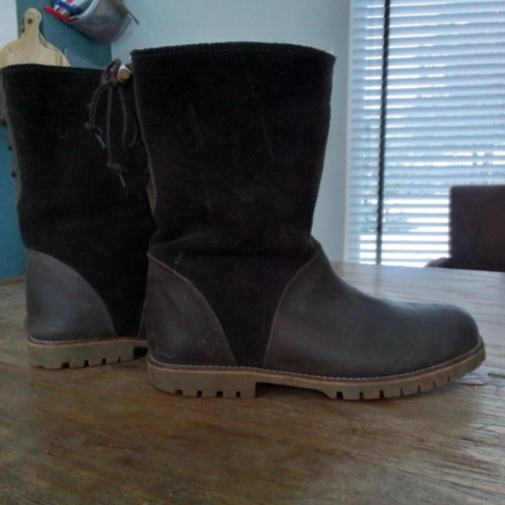 Winterlaarzen, Ophalen, Bruin, Lage of Enkellaarzen, Zo goed als nieuw