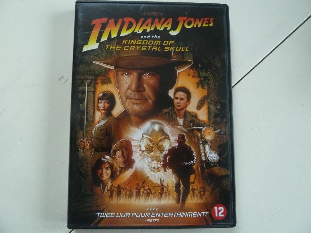 Indiana Jones and the Kingdom of the Crystal Skull, Vanaf 12 jaar, Ophalen of Verzenden, Zo goed als nieuw