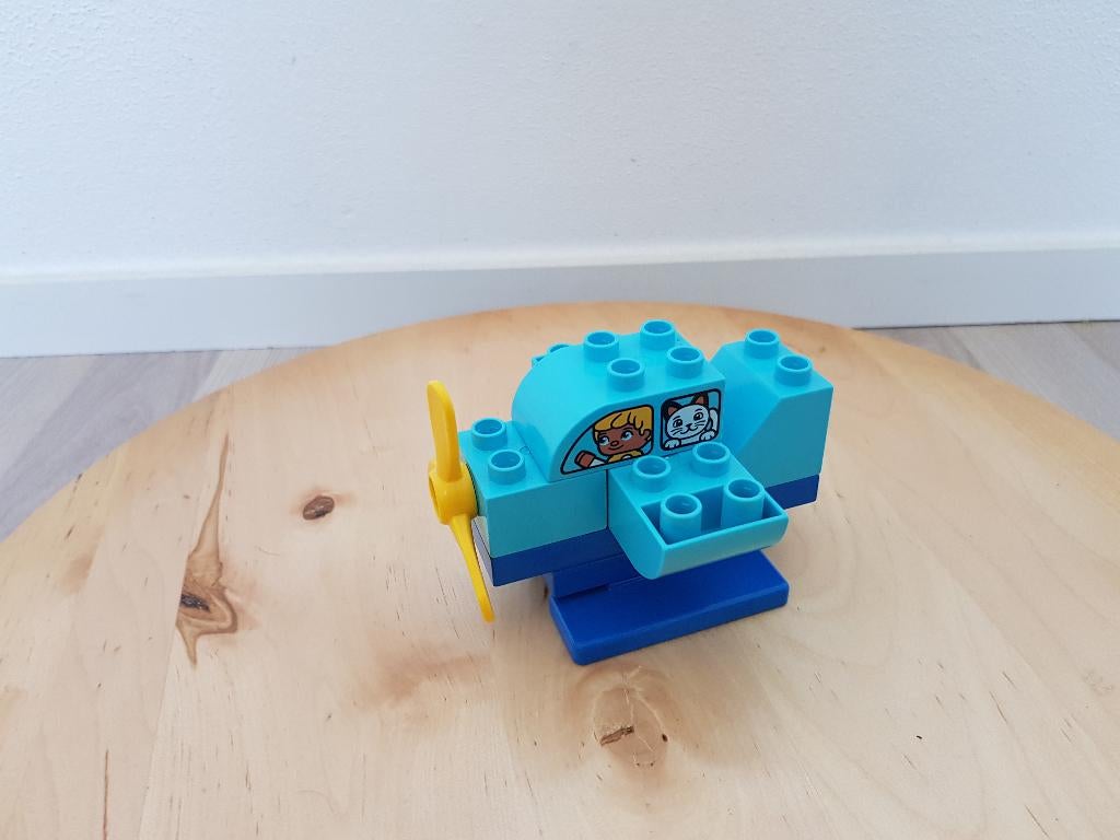 Lego duplo set 10849 Mijn 1e vliegtuig, Ophalen of Verzenden, Zo goed als nieuw, Complete set, Duplo