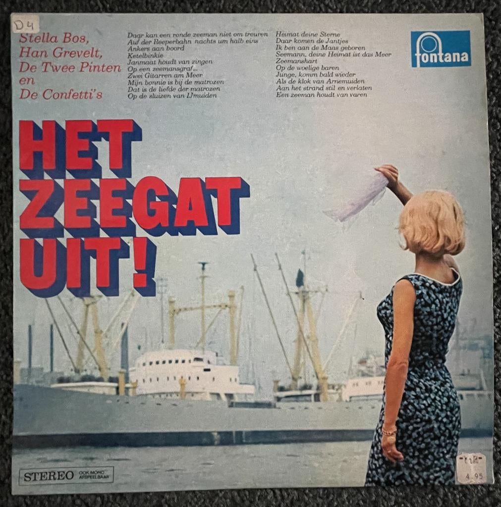 LP: Het Zeegat Uit Nederlandstalig, Ophalen of Verzenden, Zo goed als nieuw, 12 inch, Levenslied of Smartlap