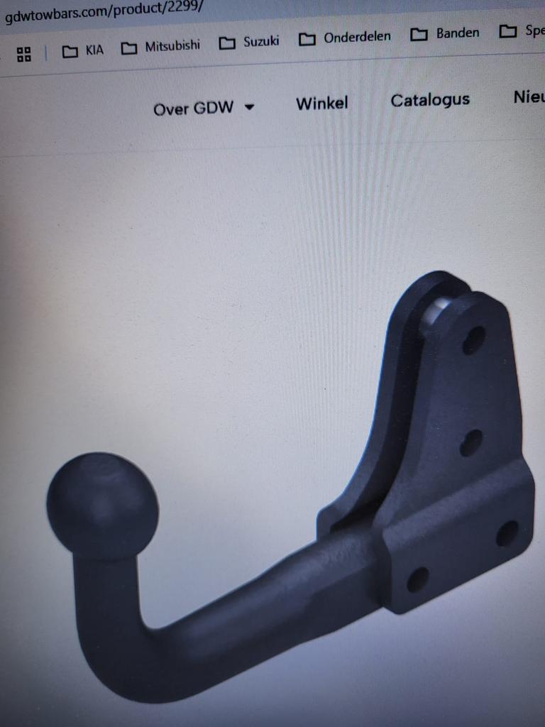 Nieuwe trekhaak Jaguar E Pace artiekelnummer 2299, Ophalen, Nieuw